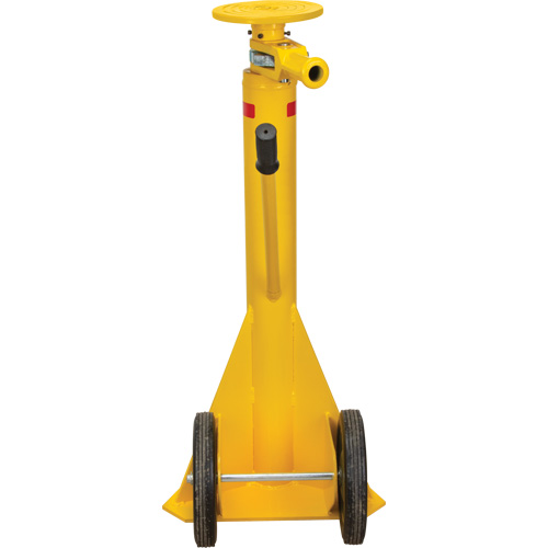100,000 lbs. Static Capacity Ratchet Trailer Jack, 20 tons Lift Capacity Mukwa Safety Services