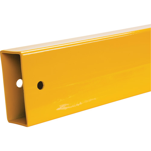Garde-corps l&eacute;ger Lift-Out, Acier, 10' lo x 4" h, Jaune s&eacute;curit&eacute; OSHA Mukwa Safety Services