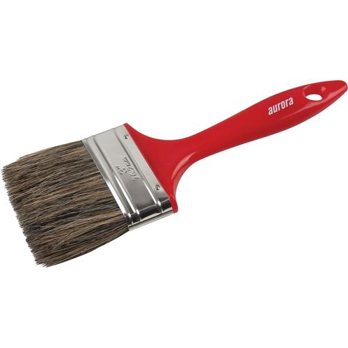 AP300 Series Paint Brush, Natural Bristles, Plastic Handle, 3" Width Mukwa Safety Services