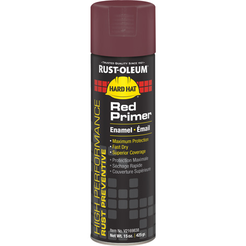 Appr&ecirc;t-&eacute;mail en a&eacute;rosol du syst&egrave;me V2100, Rouge, Mat, 15 oz, Canette a&eacute;rosol Mukwa Safety Services