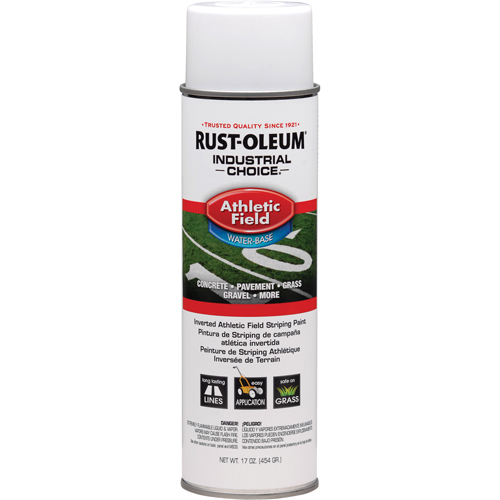 Industrial Choice&reg; AF1600 Athletic Field Striping Paint, White, 17 oz., Aerosol Can Mukwa Safety Services