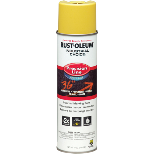 Water Based Inverted Marking Paint, 17 oz., Aerosol Can Mukwa Safety Services