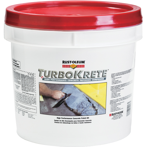 Turbokrete Concrete Patch Compound Kit, Grey Mukwa Safety Services