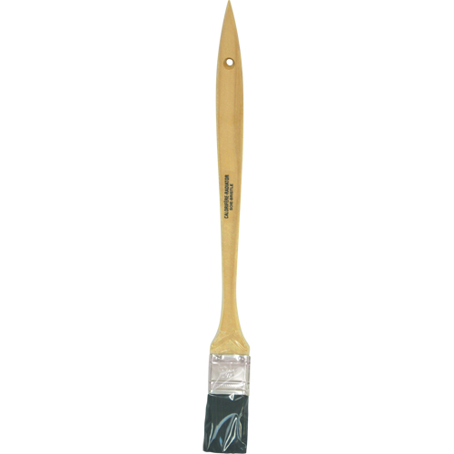 Radiator Paint Brush, Bristle, Wood Handle, 1-1/2" Width Mukwa Safety Services