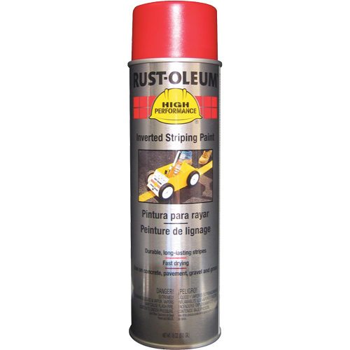 Peinture pour traçage de ligne invers&eacute;e System 2300, Rouge, 18 oz, Canette a&eacute;rosol Mukwa Safety Services