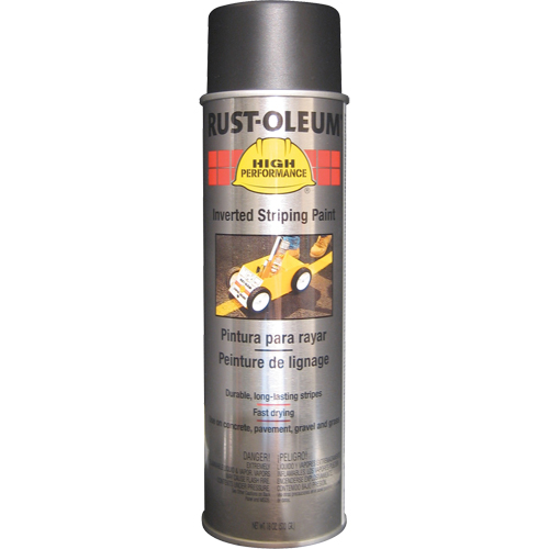 Peinture pour traçage de ligne invers&eacute;e System 2300, Noir, 18 oz, Canette a&eacute;rosol Mukwa Safety Services
