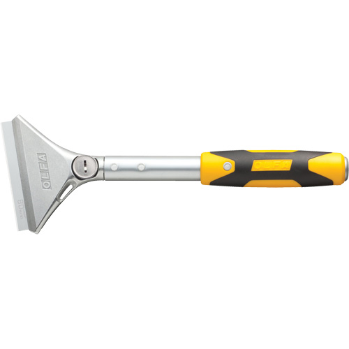 OLFA&reg; XSR-300 Extra-Heavy-Duty Scraper, Steel Blade, 4" Wide, Metal Handle Mukwa Safety Services