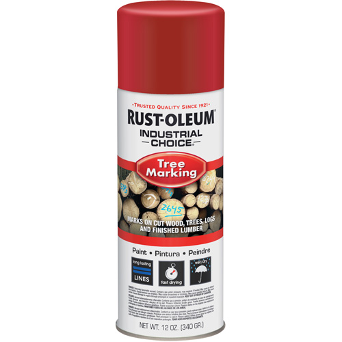 Industrial Choice T1600 Tree Marking Paint, Red, 16 oz. Mukwa Safety Services