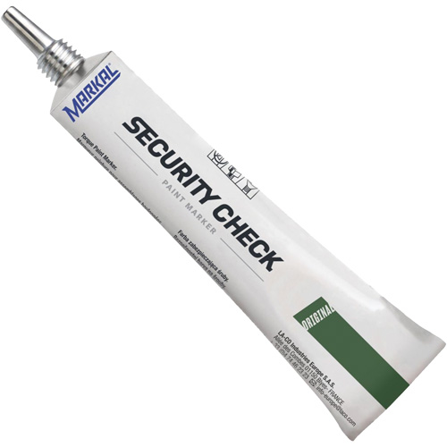 Marqueur de peinture de contr&ocirc;le de s&eacute;curit&eacute;, 1,7 oz, Tube, Vert Mukwa Safety Services