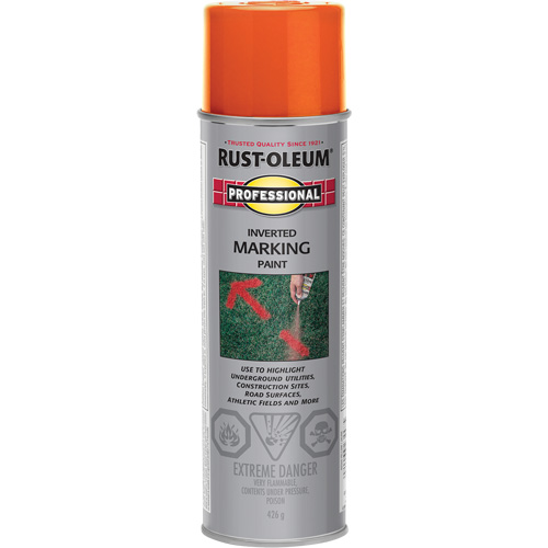 Peinture de marquage renvers&eacute; en a&eacute;rosol, Canette a&eacute;rosol Mukwa Safety Services