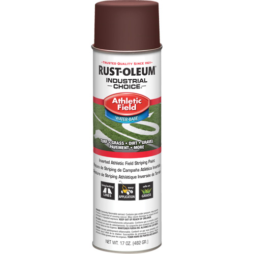 AF1600 Athletic Field Striping Paint, Red, Aerosol Can Mukwa Safety Services