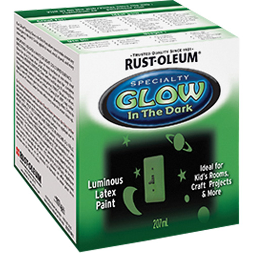 Specialty Glow-in-the-Dark Paint, 207 ml, Kit, Clear Mukwa Safety Services
