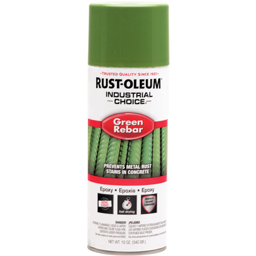 Industrial Choice&reg; RB1600 System Rebar Epoxy Spray, Green Rebar, 12 fl. oz., Aerosol Can Mukwa Safety Services