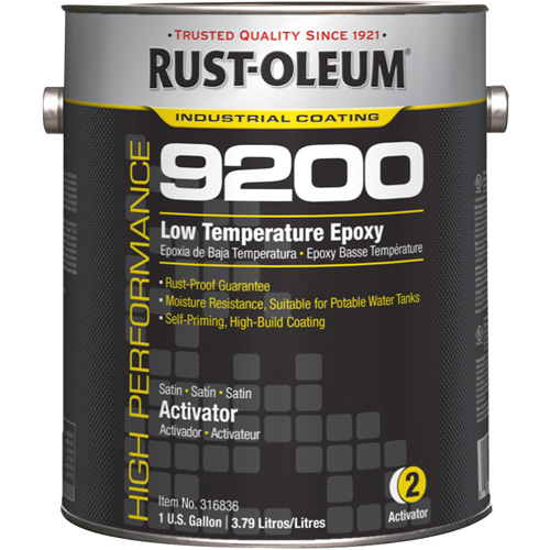 9200 System Low Temperature Epoxy Activator, Gallon Mukwa Safety Services