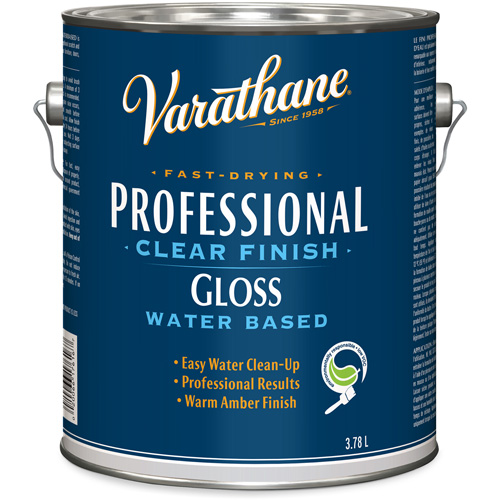 Fini professionnel Varathane, 3,78 L, Transparent, Brillant Mukwa Safety Services