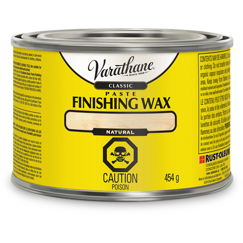 Varathane&reg; Classic Paste Finishing Wax, 450 g, Natural, Matte Mukwa Safety Services