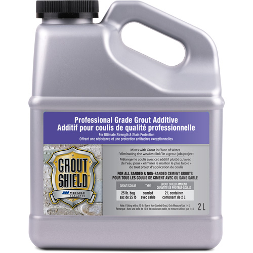 Scellant de protection pour coulis Miracle Sealants, Cruche Mukwa Safety Services