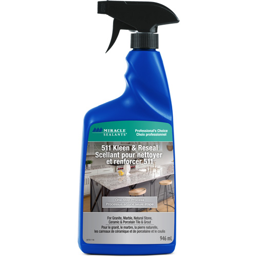 Miracle Sealants&reg; 511 Kleen & ReSeal Sealer, Trigger Bottle Mukwa Safety Services