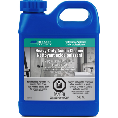 Miracle Sealants&reg; Heavy-Duty Acidic Cleaner, Jug Mukwa Safety Services