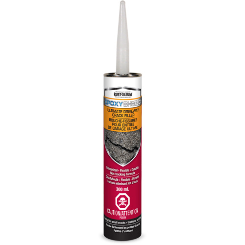 EpoxyShield&reg; Ultimate Driveway Crack Filler, Cartridge, Black Mukwa Safety Services