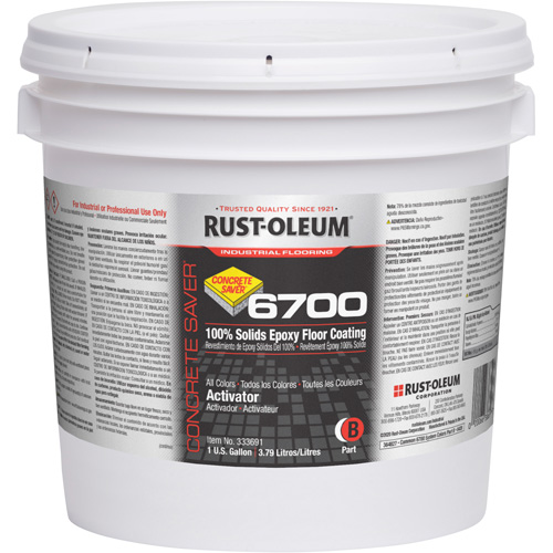 Rev&ecirc;tement pour plancher &agrave; d&eacute;lai dutilisation allong&eacute; du syst&egrave;me 6700, 1 gal., &eacute;poxy, Tr&egrave;s brillant Mukwa Safety Services