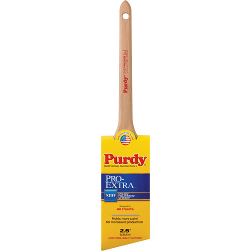 Pinceau Pro-Extra Dale, Mat&eacute;riau m&eacute;lang&eacute;, Manche Bois, Largeur de 2-1/2" Mukwa Safety Services