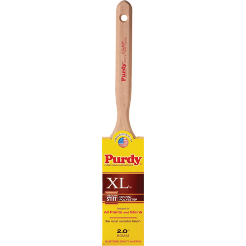 XL Bow Paint Brush, Poly/Nylon, Wood Handle, 2" Width Mukwa Safety Services
