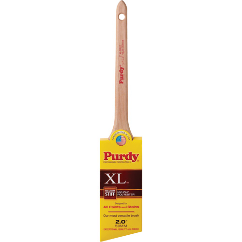 XL Dale Paint Brush, Poly/Nylon, Wood Handle, 2" Width Mukwa Safety Services