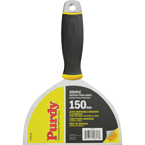 Premium Joint Knife, Stainless Steel Blade, 6" Wide, Plastic Handle Mukwa Safety Services