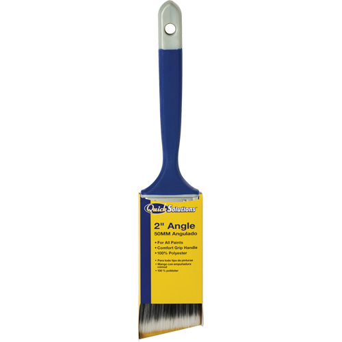 Quick Solutions Angle Brush, Polyester, Plastic Handle, 2" Width Mukwa Safety Services