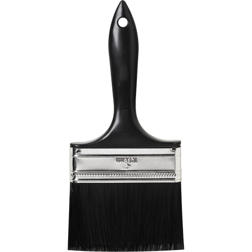 Economy Paint Brush, Polyolefin, Plastic Handle, 4" Width Mukwa Safety Services