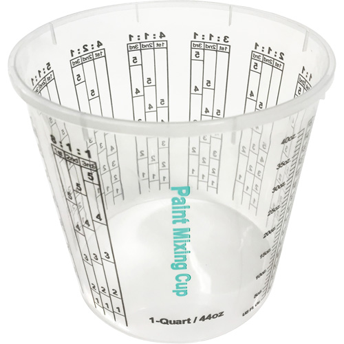 Plastic Paint Mixing Cup, 1.25 Litres Mukwa Safety Services