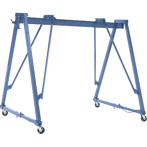 Ponts roulants &agrave; portique, 10' lo, Capacit&eacute; 2000 lb (1 tonne) Mukwa Safety Services