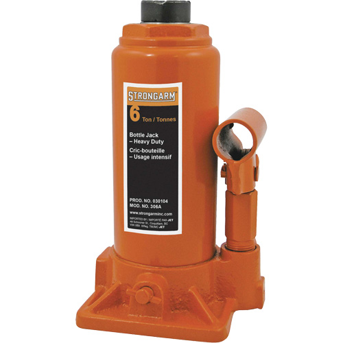 306A Cric-bouteille, 6 tonne(s), 16" Hauteur &eacute;lev&eacute;e Mukwa Safety Services