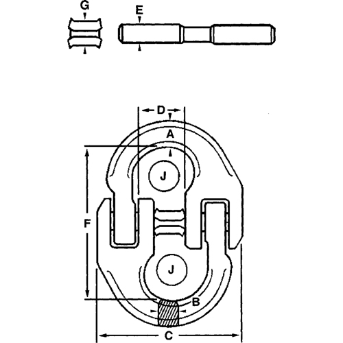 Alloy Connecting Links Mukwa Safety Services