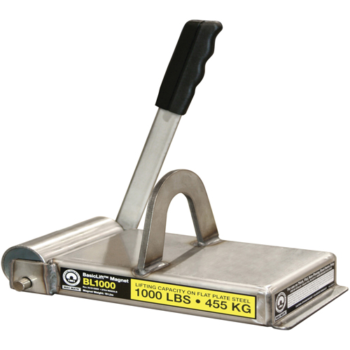 &eacute;lectro-aimants de levage de base, Capacit&eacute; de retenue 1000 lb (0,5 tonne), 11" lo x 5-5/8" la x 5-1/2" h Mukwa Safety Services