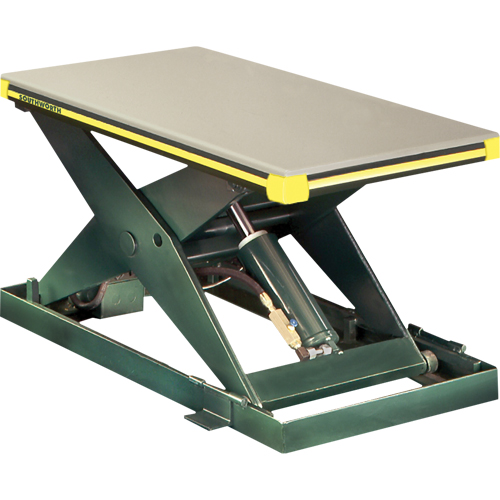 Table &eacute;l&eacute;vatrice hydraulique &agrave; ciseaux Backsaver, Acier, 48" lo x 36" la, Capacit&eacute; 2000 lb Mukwa Safety Services