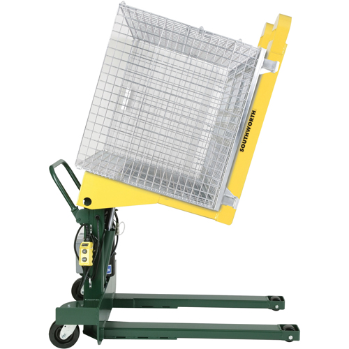 Basculeurs hydrauliques portable E-Z Reach, Bascule 85°, Capacit&eacute;e 4000 lb, 40" lo x 25-1/2" la Mukwa Safety Services