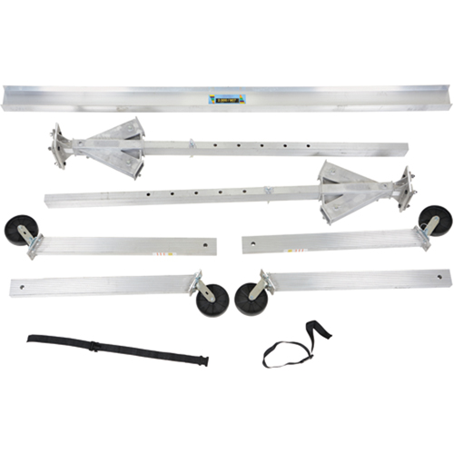 Adjustable Aluminum Gantry Crane, 12' L, 2000 lbs. (1 tons) Capacity Mukwa Safety Services