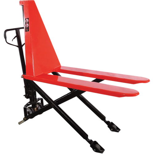 EMSL22N Manual Scissor Skid Lift, 46"L x 20-1/2"W, Steel, 2200 lbs. Capacity Mukwa Safety Services