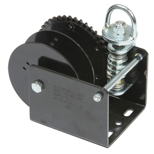 Worm Gear Trailer Hand Winch Mukwa Safety Services