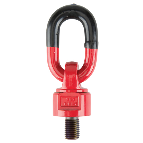 Lifting Swivel Hoist Rings, M12, 27 mm Thread Length, Alloy Steel Mukwa Safety Services
