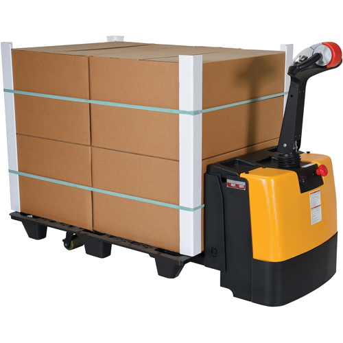 Fully Powered Electric Pallet Truck, 3000 lbs. Cap., 47" L x 25" W Mukwa Safety Services