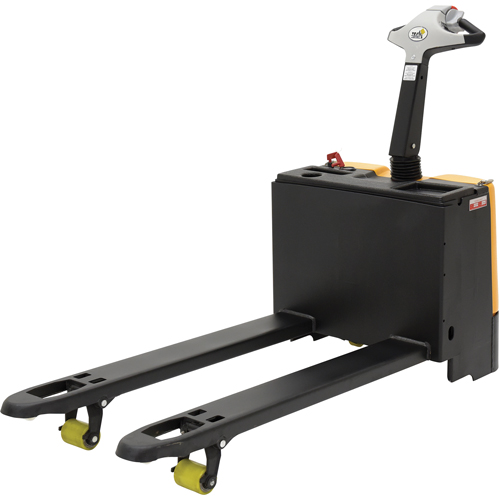 Transpalette &eacute;lectrique motoris&eacute; a/balance, Capacit&eacute; 3300 lb, 48" lo x 28,25" la Mukwa Safety Services