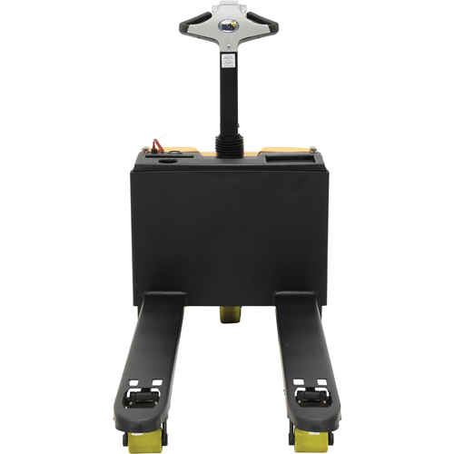 Transpalette &eacute;lectrique motoris&eacute; a/balance, Capacit&eacute; 3300 lb, 48" lo x 28,25" la Mukwa Safety Services