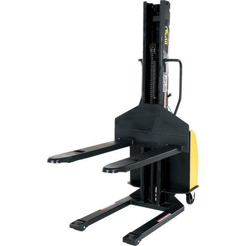 Gerbeur motoris&eacute; avec m&acirc;t &eacute;troit, Fonctionnement &eacute;lectrique, Capacit&eacute; 1500 lb, Lev&eacute;e max 63" Mukwa Safety Services
