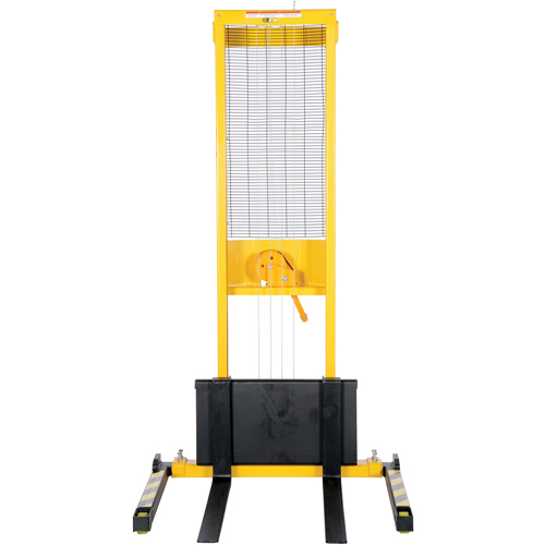 Gerbeur manuel, Fonctionnement Treuil manuel, Capacit&eacute; 770 lb, Lev&eacute;e max 60" Mukwa Safety Services
