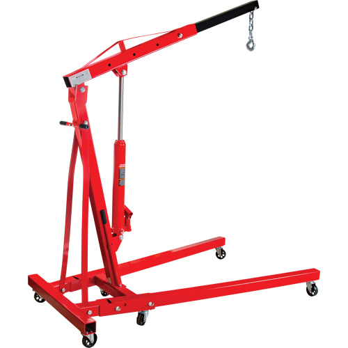 Folding Shop Crane, 4000 lbs. (2 tons) Capacity Mukwa Safety Services