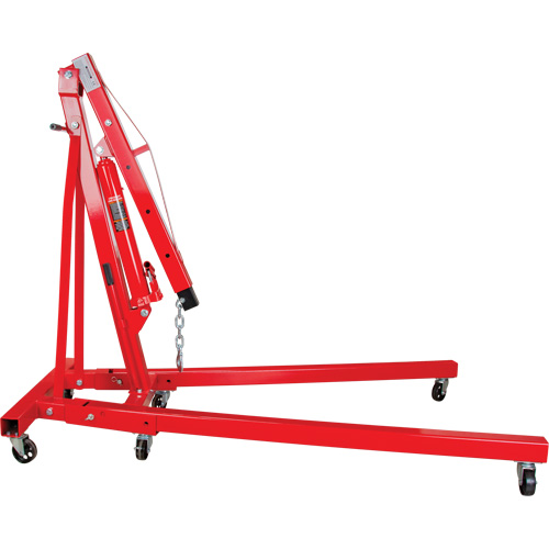 Folding Shop Crane, 4000 lbs. (2 tons) Capacity Mukwa Safety Services