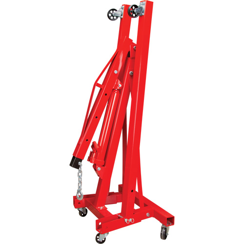 Folding Shop Crane, 4000 lbs. (2 tons) Capacity Mukwa Safety Services